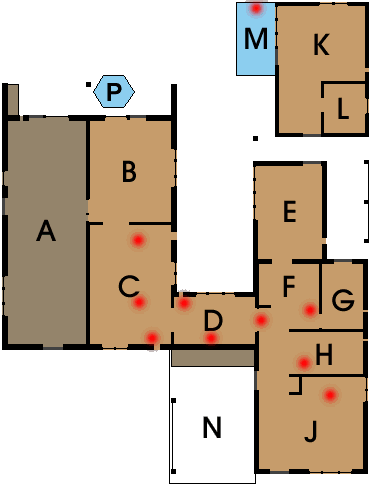 Lasse stmans home and workshop, plan